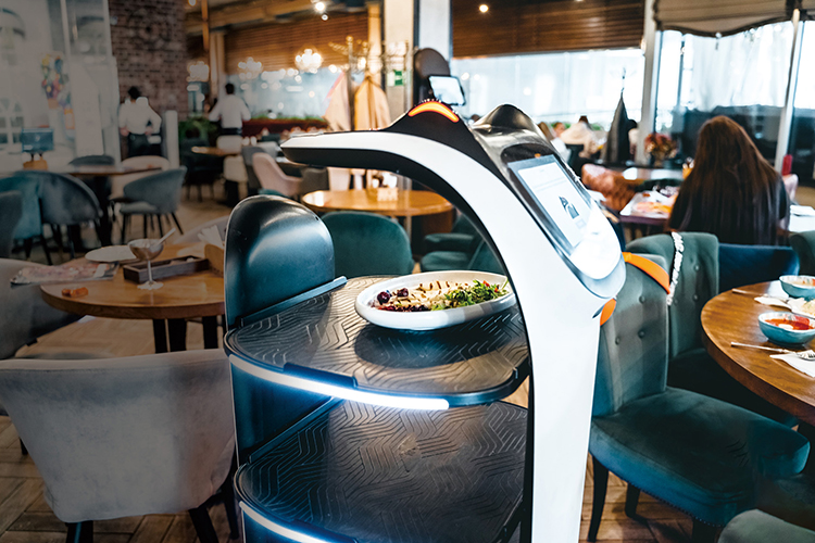 自動配膳ロボットのイメージ